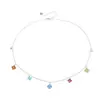 Collar colgante único de trébol de cuatro hojas inspirado en la dopamina, con un diseño de nicho y exquisito, con una estética dulce, ligera y lujosa, lo que lo convierte en un accesorio versátil