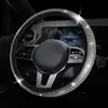 Funda Elástica para Volante de Coche con Pedrería y Diseño Tachonado en Caliente, Adecuada para Todas las Estaciones, Modelo Nuevo, Amazon Transfronterizo, Funda para Volante sin Anillo Interior