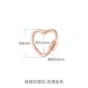 Plata de ley S925 amor Hebilla universal collar hebilla pulsera colgante accesorios hebilla combinable desmontable llavero abierto