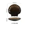 Louça Estilo Japonês Prato Cerâmico Criativo Prato de Sushi Prato Concha Prato de Lanche Prato de Pratos Prato de Frutas Prato Doméstico