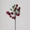 Flores decorativas artificiales de lichi, nueva decoración para sala de estar estilo chino, ramo de boda, flores artificiales de espuma, decoración artística para arreglos florales