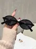 Gafas de Sol Cat-Eye con Montura Ovalada para Mujer, Estilo Transfronterizo de Alta Gama, Versátiles para Conducir y Fotografía, También Adecuadas para Hombres