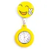Nuevo reloj de enfermera silicona luminoso doctor estudiante reloj colgante reloj de bolsillo en el pecho patrón de reloj fábrica personalizada logo personalizado