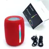 Altavoz Bluetooth inalámbrico nuevo transfronterizo portátil colorido con correa Mini Subwoofer exterior gran volumen al por mayor