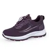 Zapatos para Mujeres Mayores, Antideslizantes para Primavera y Otoño, Zapatos sin Cordones para Madres de Mediana Edad y Mayores, Zapatos Cómodos para Caminar, Zapatos Deportivos Ligeros con Suela Suave para Papá