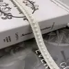 Atacado de Fábrica em Estoque Elástico Fita Pérola Costurado à Mão Renda com Contas Renda de Máquina Acessórios DIY para Vestuário