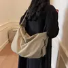 2025 Nuevo Bolso de Invierno Mi Puro de Este Año para Mujer Bolso de Hombro Bolso Mensajero de Lona de Gran Capacidad Bolso Dumpling para Viajes