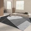 Alfombra para sala de estar, dormitorio, luz, lujo, hogar, moderno, minimalista, sofá, mesa de centro, tapete, manta de noche, gris, geométrico, alfombra para habitación