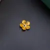 Novo Suporte de Flor Oco DIY Galvanizado Tampa de Flor Acessórios de Grampo de Cabelo Estilo Antigo Coração de Flor Pequeno Material para Grampo de Cabelo Fabricante Atacado