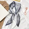 Lenço Pequeno de Seda Coreano, Fina Faixa de Cabelo, Prendedor de Cabelo Feminino, Versátil para Celebridade da Internet e Streamer, Tira Longa, Lenço para Terno, Lenço Fita