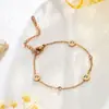 Pulsera de Acero de Titanio con Incrustaciones de Diamantes Romanos para Mujer, Moderna y Versátil, Joyería de Mano con Diseño Creativo Personalizado