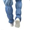 Fabricante Sapatos de Trabalho Femininos Antiestático Antiderrapante Cano Alto Sapatos de Proteção Solado Macio Solado Grosso Verão Pvc Atacado Respirável