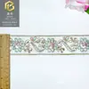 Organza Multicolor Renda Étnica Acabamento Acessórios Étnicos Miao Saia Étnica Dai Bainha Gola Acessórios Fita 4,5cm Lantejoulas