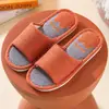 Pantuflas de lino para mujer, de algodón y lino, antideslizantes, universales, para el hogar, para verano, primavera y otoño, para interiores y exteriores