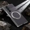 Adequado para Capa de Celular Samsung Zfold8Ultra, Suporte Magnético de Couro Zfold7, Capa Protetora Anti-Queda Apple Duo