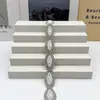 Fita de Renda com Strass DIY Corrente de Strass Tira de Strass Pérola Acessórios de Decoração para Vestido de Casamento Feito à Mão Atacado do Fabricante