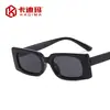 Moda europea y americana 2021 nuevas gafas de sol cuadradas con flores simples y cómodas gafas de sol ins gafas de sol de moda transfronterizas