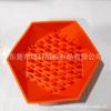 Novo prato de comida lenta para cães, tigela anti-engasgo para animais de estimação, ventosa, tapete antiderrapante para lamber, tigela de comida lenta de silicone de grau alimentício