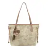 Bolsa tote casual de nicho para mulheres, nova moda 2026, bolsa de grande capacidade para o dia a dia, bolsa de ombro versátil e estilosa para o trabalho