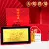 Año del Caballo Billete Conmemorativo con Lámina de Oro Moneda de la Fortuna Suerte Riqueza Dinero Seguro para Madres Buen Comienzo Regalo Zodiaco de Dibujos Animados Sobre Rojo