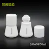 Botella de Desodorante de 50 ml Botella Roller para Cuidado Corporal Bola Rodante Blanca de Plástico Botella para Envases Cosméticos Venta al por Mayor