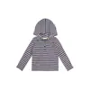 Sudadera a rayas Nuo Mi Wanzi para niños, Ropa infantil Huzhou Zhi Li, Camiseta de manga larga para niñas 2026 otoño, al por mayor