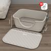 Bañera inodoro para perro valla alta red de hierro salpicadura de orina orinal para perro perro pequeño, mediano y grande mascota perro lavabo ventas directas de fábrica