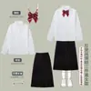 Traje de Disfraz para Recitación de Poesía del Coro de Estudiantes de Secundaria Estilo Universitario Ropa de Clase para Reunión Deportiva de Secundaria Traje de Falda Plisada