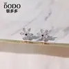 Pendientes de copo de nieve de circonita de plata esterlina s925 para mujer, temperamento coreano, pendientes de flor de hielo de diamantes llenos de estudiantes, pendientes de plata en vivo