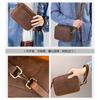 Malun mão Crossbody Small Bag Masculino europeu e americano Bolsa de ombro retro Crazy Horse Leather Masculino couro genuíno impermeável bolsa de telefone móvel