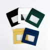 Sobre Se Puede Sellar Pulgada por Pulgada 78A5 para Guardar Mascarillas 2 Bolsas de Documentos de Papel Kraft 3 pulgadas Película Transparente A46 Banco