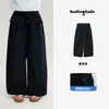 Calça Infantil Pudding Haru 2026 Verão Novo Estilo Calça Casual Larga Infantil Calça Longa Estilo Floresta Saia