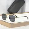 Nuevas Gafas de Sol de Alto Valor con Doble Puente, Gafas de Sol de Moda de Gama Alta, Visores Solares Poligonales Retro Europeos y Americanos Bowie