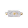En el conjunto de cuentas, cuentas duras, partículas grandes, anillo de bloqueo, divertido anillo de bola de dragón masculino, conjunto de cristal, suministros para adultos