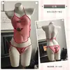 Lencería Sexy de Seda Diyi Miao Si, Estilo Puro Deseo, Uso Reversible, Cheongsam Estilo Antiguo, Conjunto de Faja Caliente Calada A531