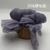 Tela de Organza con Textura Plisada de Poliéster con Patrón de Copos de Nieve, Vestido Camisero Ligero, Tela con Adorno de Encaje Lolita