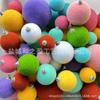 Bola de decoração de ação de graças de Natal transfronteiriça bola de espuma flocagem bola colorida festival festa decoração pingente
