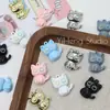Colar Pingente de Gato Desenho Animado Fofo Versátil Olhos Grandes para Mulheres DIY Colar Pulseira Acessório para Pendurar em Bolsa