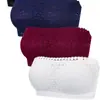 Popular Europeu e Americano Transfronteiriço Sexy Roupa Íntima Renda Tubinho Sutiã Sem Alças Sutiã Invisível Anti-Exposição Verão Estilo Fino
