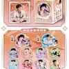 Nuevo pin de caja sorpresa AR de anime de celebridad, 75 pines con relieve iridiscente de doble destello y perla de doble destello, venta al por mayor por sorteo