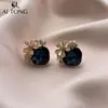 Aitong Design de Joias, Luxo Acessível e Brincos de Alta Qualidade, Pétalas Elegantes Cintilantes, Brincos de Nicho, Brincos com Franjas de Zircônia