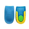 TPE Aumentador de Altura Invisible Transpirable Absorbente de Sudor Silicona Antiolor Medias Tallas Almohadillas de Talón con Aumento Interno de Altura Plantillas de Panal Venta al Por Mayor