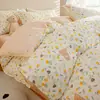Funda de edredón de algodón puro Clase A para niños, pieza única, niños y niñas, 120x150x200, funda de edredón para bebé, funda de edredón, juego de tres piezas para jardín de infantes