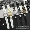 2025 Nueva Moda Europea y Americana Hombres Negocios Simple Esfera Grande Correa de Silicona Reloj para Hombre Popular en Medio Oriente Reloj de Cuarzo