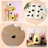 1 Rollo/500 Hojas de Pegatinas en Rollo de Gato Negro Dibujos Animados Lindas Material Decorativo Cinta Pegatinas Imprescindibles para Estudiantes Pegatinas Selladoras