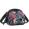 Nueva Bolsa de Tela Floral Transfronteriza, Cartera Cruzada de Tela Oxford para Mujer, Nuevo Bolso de Hombro de Moda para Mujeres de Mediana Edad