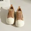 Zapatos casuales impermeables para mujer de suela gruesa, antideslizantes, adecuados para otoño, zapatillas deportivas, nuevo estilo 2026, ligeros y cómodos