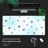 Mousepad extra grande com cor degradê e logotipo personalizado, adequado para uso em jogos e escritório como tapete de mesa para teclado