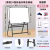 Soporte Plegable de Pizarra Blanca de Gama Alta Antivibración Tablero de Escritura Pizarra Blanca Verde para Enseñanza Comercial Oficina Entrenamiento Hogar