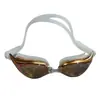 Equipo y Suministros de Grado Profesional, Gafas de Natación, Gafas de Natación Electroplateadas Transfronterizas, Impermeables y Antivaho, Ventas Directas de Fábrica, Gafas de Natación Antivaho para Adultos